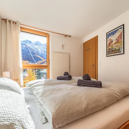 Haus Judith - Bonita Appartement-fewo 2-zimmerwohnung By Interhome * Saas-Fee